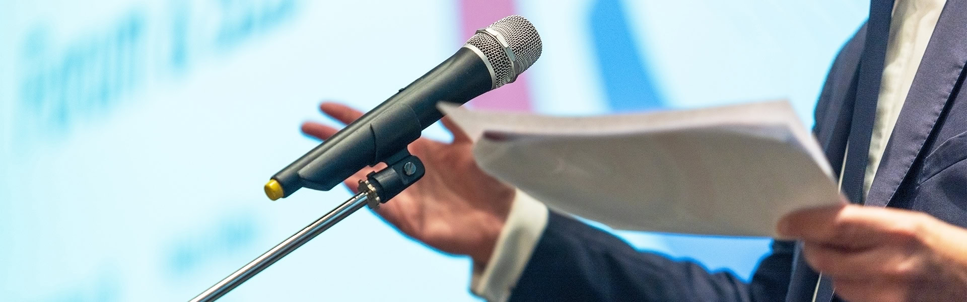 Public Speaking Microphone Speech